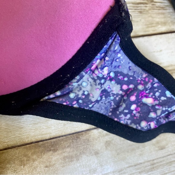 Victoria’s Secret Pink wear everywhere push up bra starry 32C - Picture 5 of 8